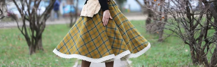 Как сшить пышную юбку-солнце на широком поясе для девочки